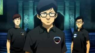 Video thumbnail of "League of Legends World Championship Finals 2013 intro | comic scene"