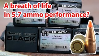 5.7x28mm, 40gr VMAX, Hornady Black (90001)