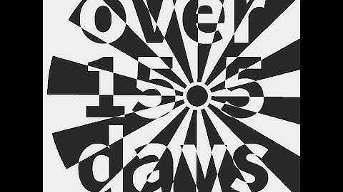 Over 1505 days. Draw by openFrameworks