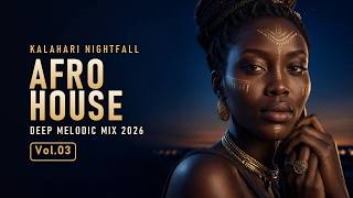 Afro House 2026 Mix | Kalahari Nightfall | Deep Melodic Set | Black Coffee Style Vol.03