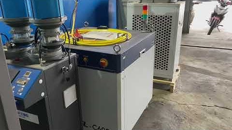 Laser Cladding Machine Test Samples Machine Set up in Vietnam customer factory