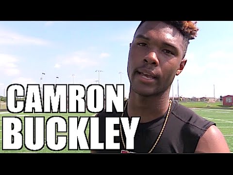 🔥🔥🔥 WR 6'1 Camron Buckley '17 : Cedar Hill (TX) UTR Spotlight 2016