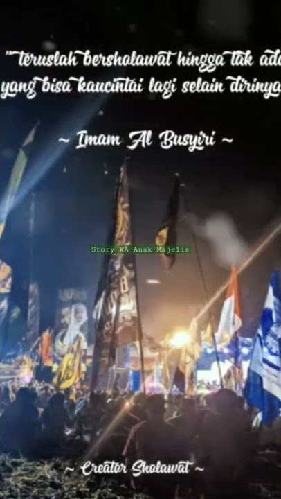 Story WA Anak Majelis Sholawat #vidioshort