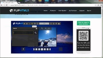 Flip HTML5 Coures: Free flip book maker download, Compatible with iPad/iphone.