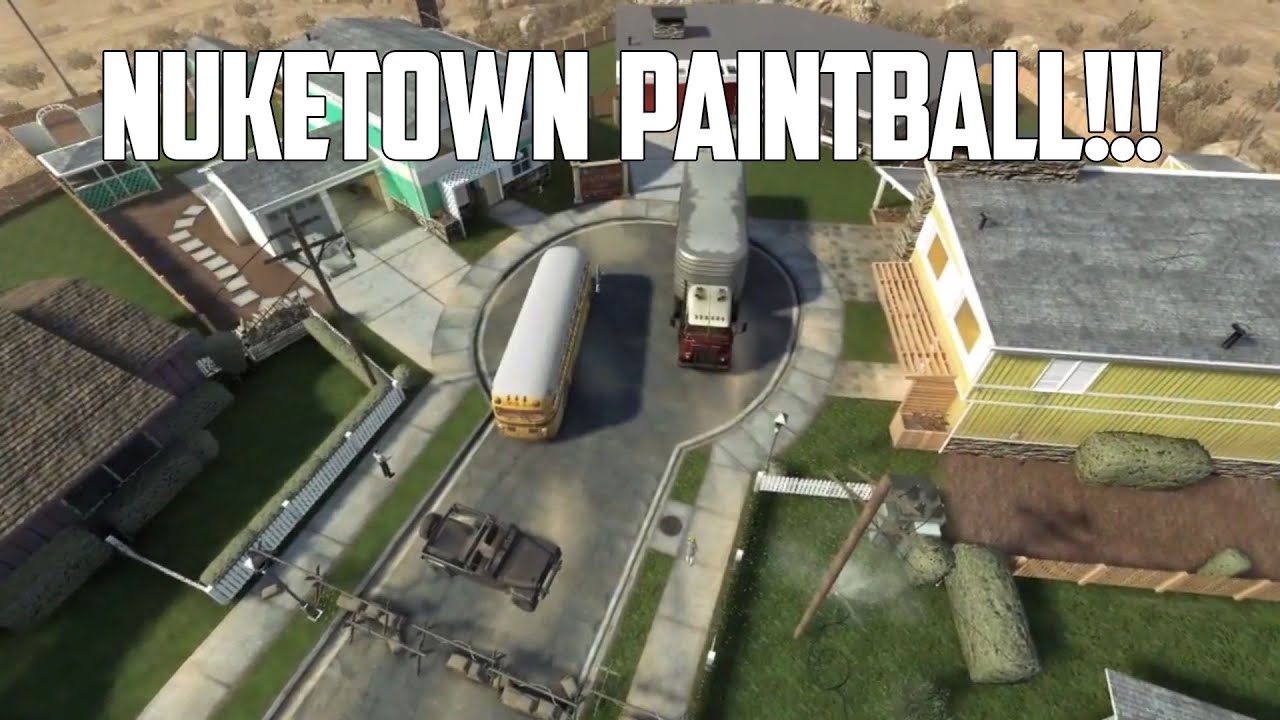 Nuketown Paintball!!! CoD XP 2016 YouTube