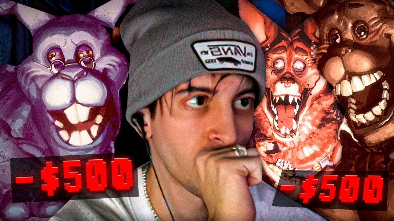 hice una apuesta jugando fnaf jr’s 🤑