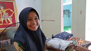 Mooi Traditionele Batik Winkel,,Solo, Indonesia,,Mooie Winkels Dames, Februari 2024