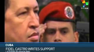 Cuba: Fidel Castro Writes Letter of Support to Maduro