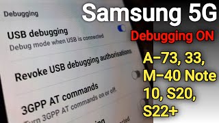 All Samsung Galaxy Phone 2023-Enable USB Debugging Mode | How to enable Debugging