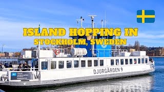 Island Hopping in Stockholm, Sweden!!