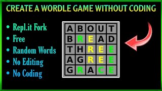 Make A Wordle Game - Without Coding | Techtitive screenshot 3