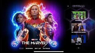 The Marvels (2023) - Blu-Ray Menu Walkthrough