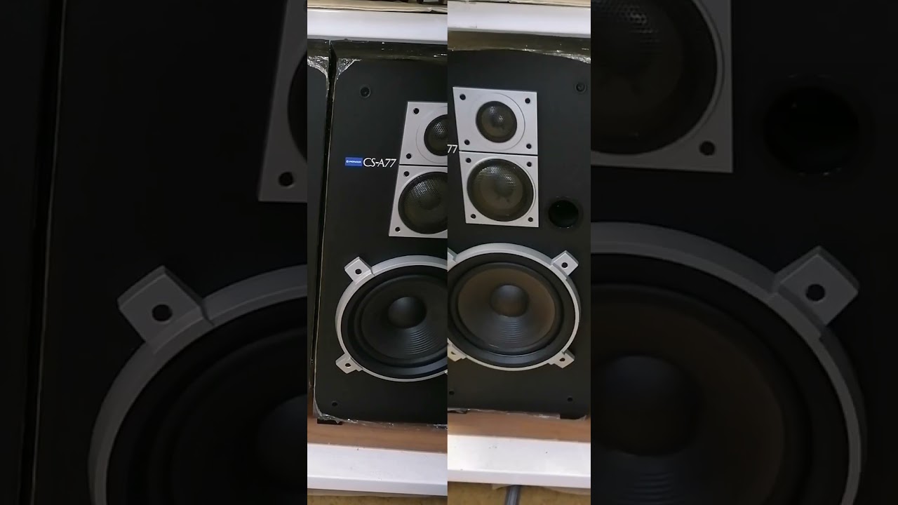 Pioneer cs A77 ぺア YouTube