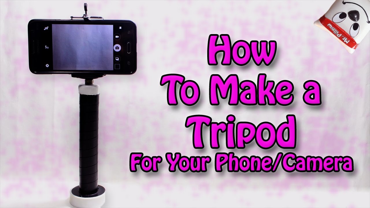 15 Homemade DIY Tripod Ideas - Easy Stabilize Your Camera or Phone