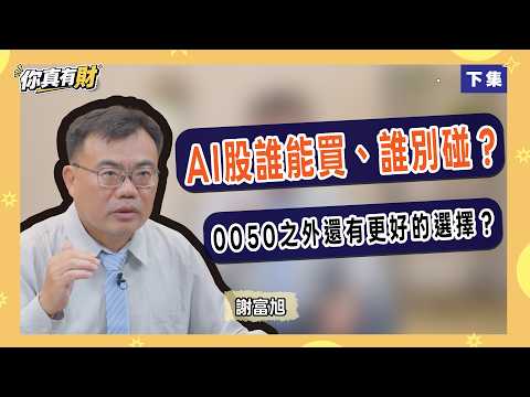 AI股誰能買、誰別碰？0050之外還有更好的選擇？(下) ft.謝富旭【你真有財】