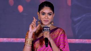 Heroine Mrunal Thakur Speech at Dacoit Movie Pre Release Event | #adivisesh , #mrunalthakur #dacoit