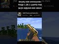 Minecraft  Silah Modu (Minecraft Mod p14) #minecraft #minecrafttürkçe #minecraftmod