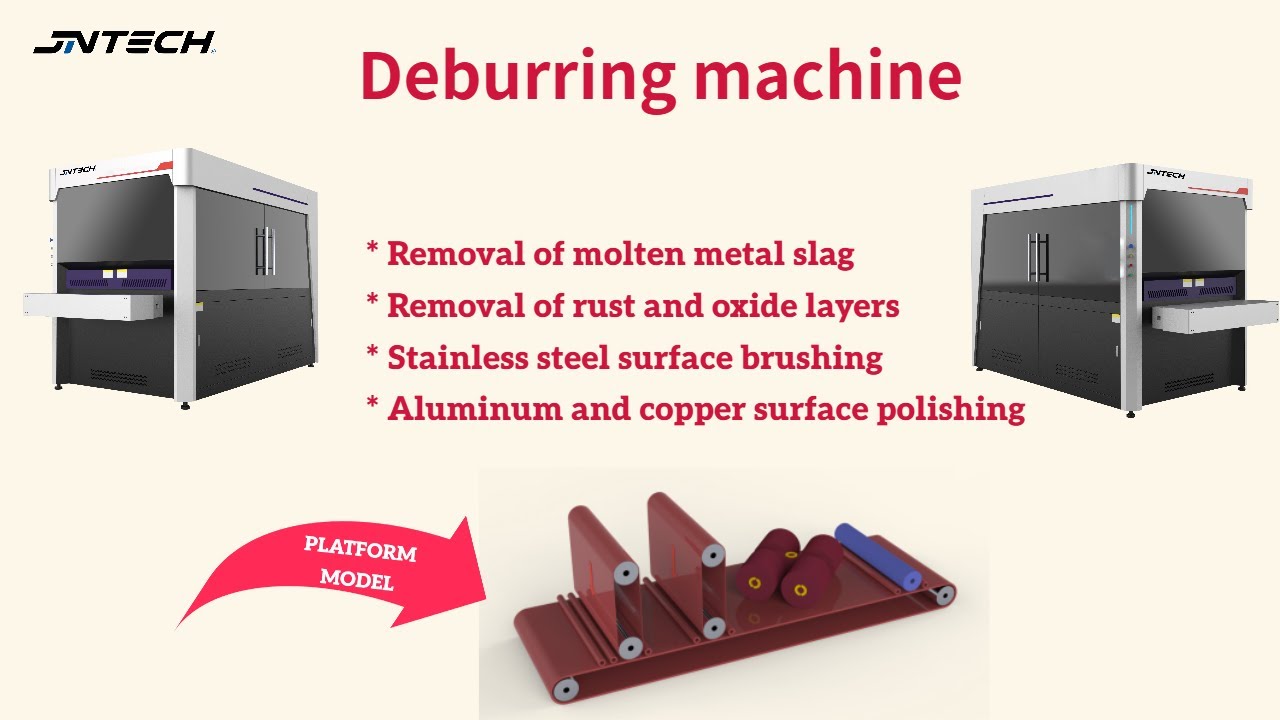How to remove burrs from laser-cut sheets? A deburring machine is ...