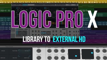 Best Way to Move Logic Pro X Sound Libraries to External Hard Drive