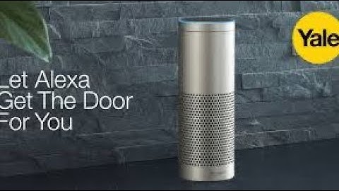 How to pair Your Yale lock with Amazon Alexa