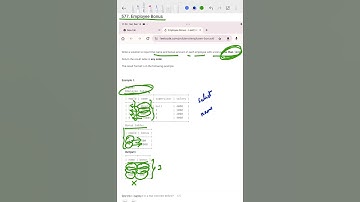 577. Employee Bonus Leetcode Solutions | SQL interview questions asked | SQL