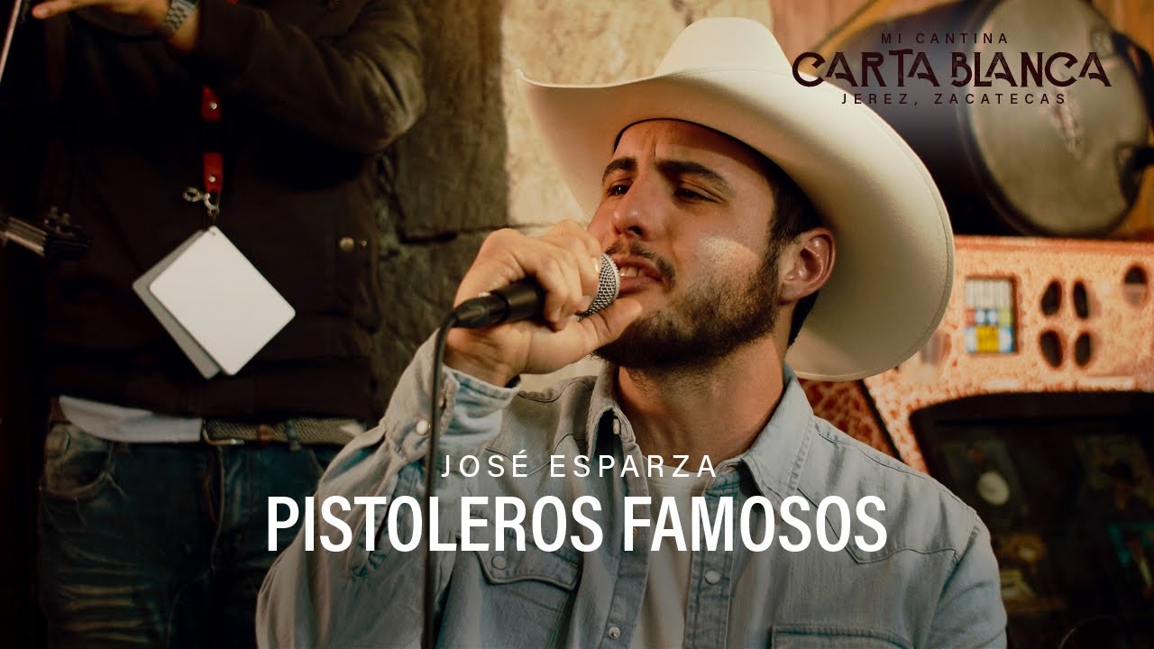 Pistoleros Famosos (En Vivo) - José Esparza 