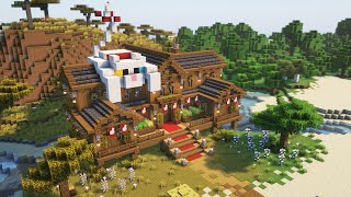 The Meow Mansion Tutorial [Aesthetic Build] [Java/Bedrock Edition]