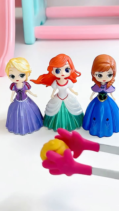 Satisfying with Mimi Unboxing ASMR: Disney Princesses all suddenly fainted, because...#funny