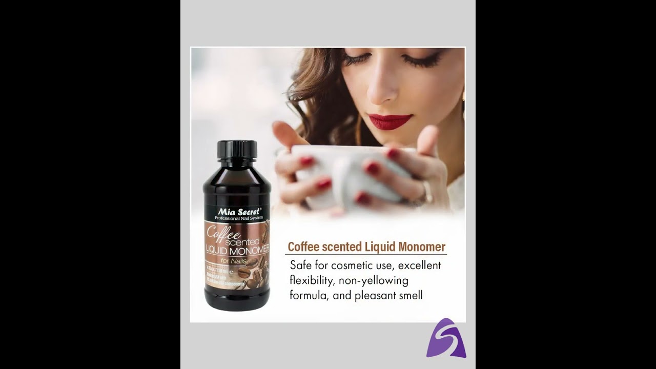 MIA SECRET Coffee Scented Liquid Monomer 4oz