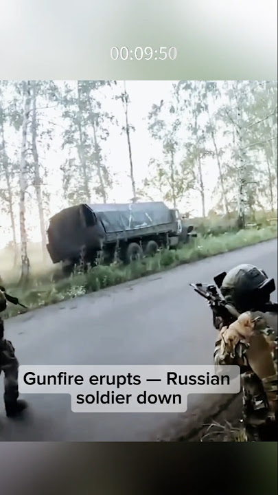 Chechen Soldiers Ambush Russian Convoy in Belgorod Forest