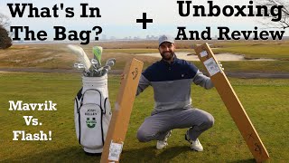 What's in the bag + Unboxing and Testing Callaway Mavrik Driver vs. Epic Flash