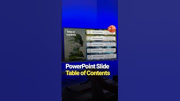 PowerPoint table of contents design #ppt #tabledesign #contentsppt
