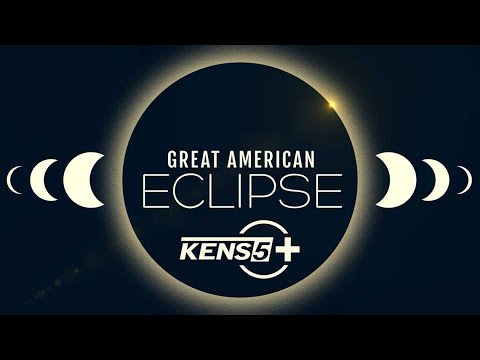 Full view of April 8, 2024, total solar eclipse from San Antonio, Texas ...