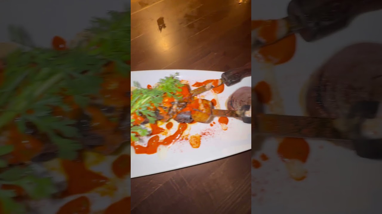 Look like meat but it’s a vegan dish 