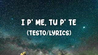 Geolier - I P’ ME, TU P’ TE (Testo/Lyrics)|Mix CLARA, Mr. Rain