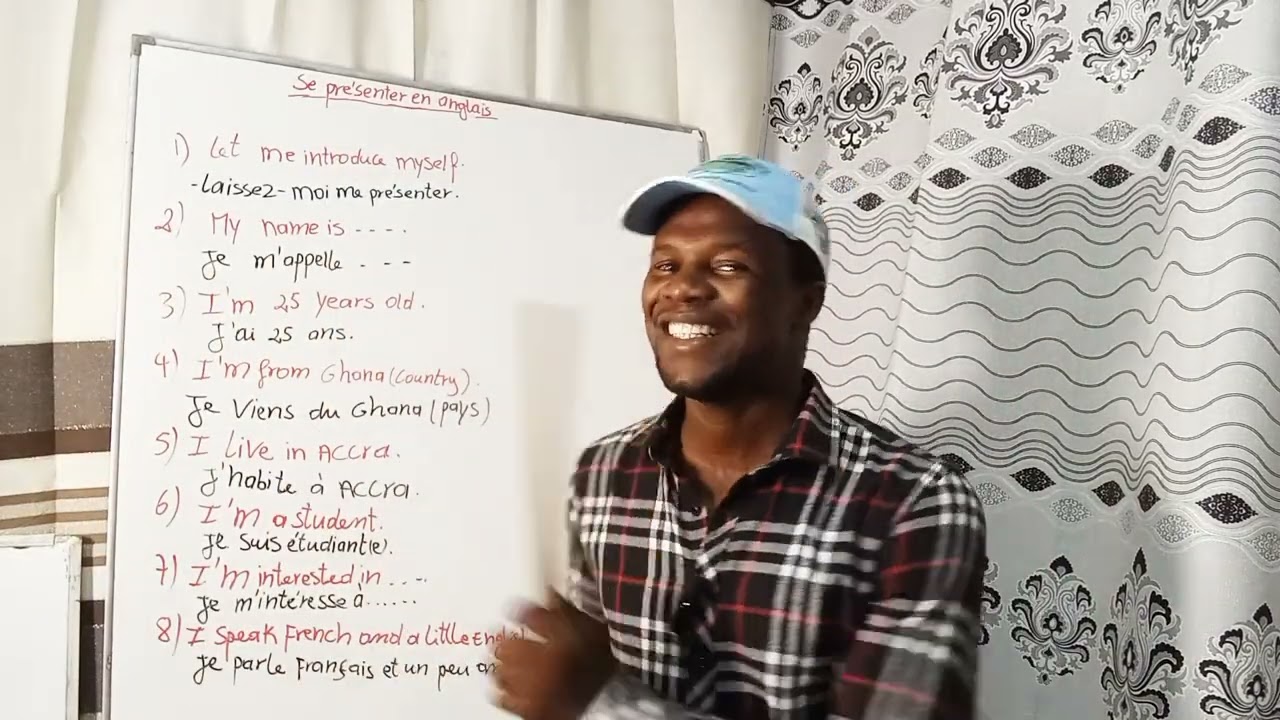 🌍✨ TOUT COMMENCE PAR “HELLO, MY NAME IS…” 🇬🇭