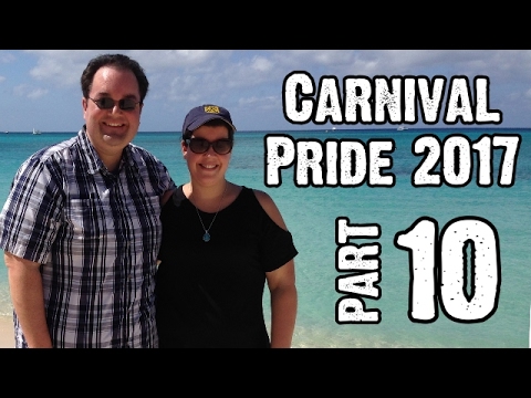 Carnival Pride Cruise Vlog 2017 - Part 10: Grand Cayman Turtle Farm, Tortuga Rum, Hell - ParoDeeJay