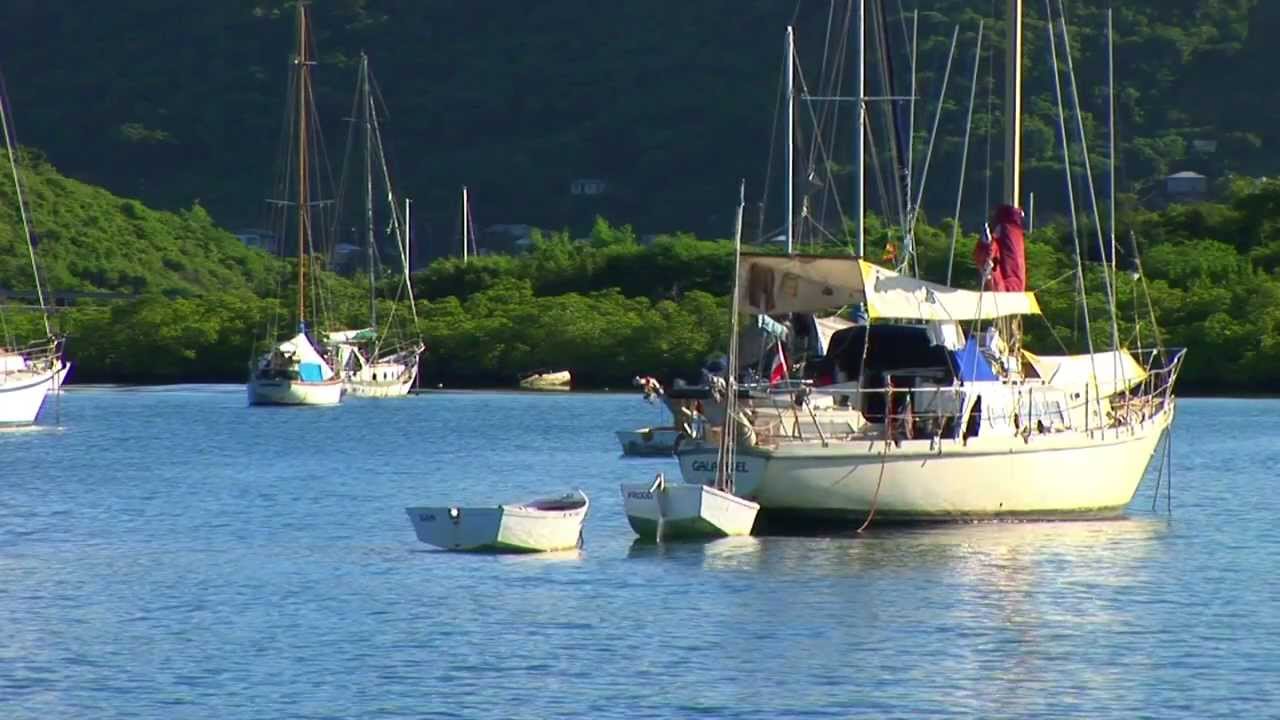 Anchorage at Hog Island, Grenada, Caribbean