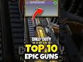 Top 10 Epic Gun Skins in CODM #codm #codmobile #callofdutymobile
