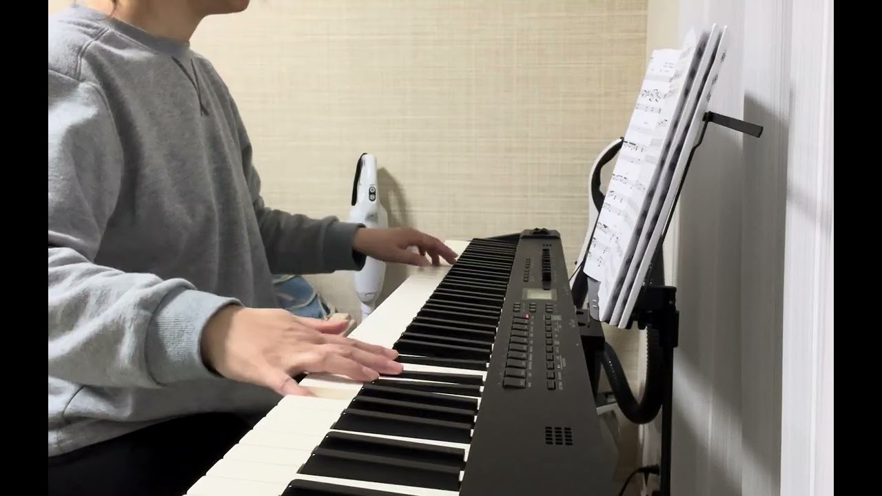 弾き語り練習中！恋に落ちて(1/9撮影)