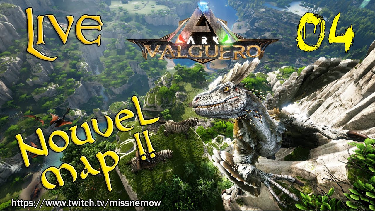 [FR] ARK VALGUERO Test Deinonychus !!! 02 ( +1k heures de jeu) YouTube