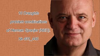 10 Problematische Combinaties Op Internationale Dammen Door Hermann Spanier Ned. 431440.