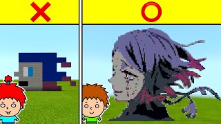 マイクラ 劇場版 鬼滅の刃 無限列車編の魘夢 えんむ を作る ゴウキゲームズ Youtube