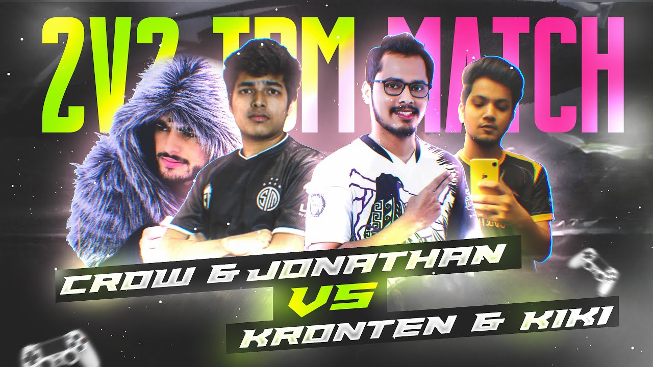Jonathan And Me Vs Kronten And Kiki | 2v2 TDM | Crow Pubg - YouTube
