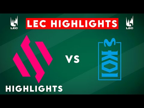 BDS vs MKOI Highlights | LEC 2025 Winter | Team BDS vs Movistar KOI by Onivia
