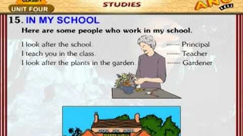 EVS Chapter 15 - In My School For Kids