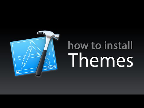 Xcode: Install & Change Themes