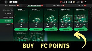 How to Buy FC Points in EA SPORTS FC Mobile Soccer screenshot 4