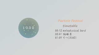 【AviUtl】 Particle Festival 2022