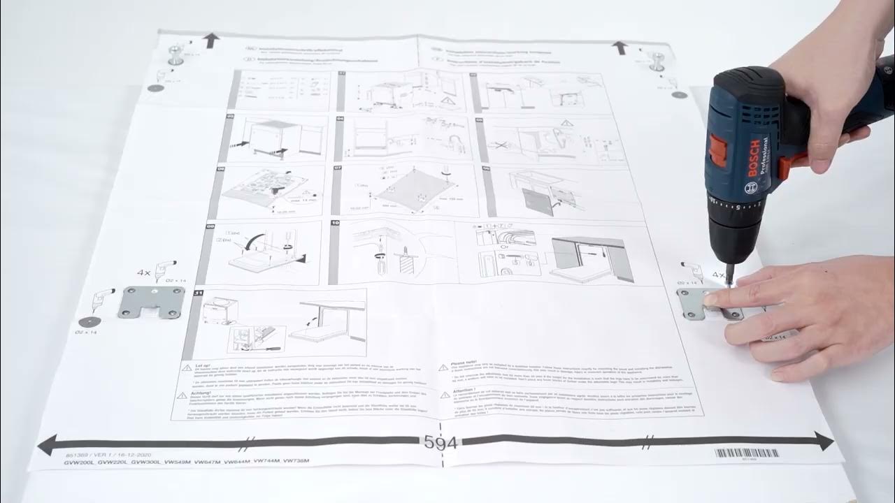 Full Built In Dishwasher Installation Tutorial YouTube